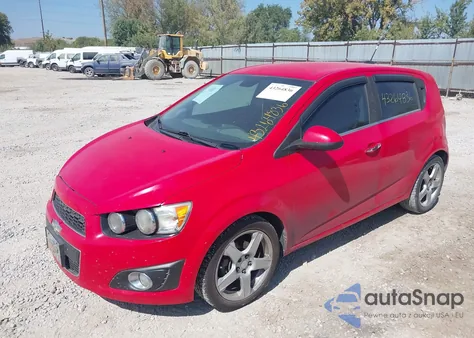 2015 Chevrolet Sonic Ltz Auto из США, поврежденный, VIN 1G1JE6SBXF4103136